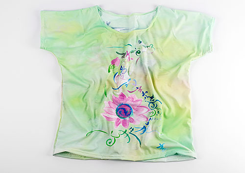 Custom printed T shirt